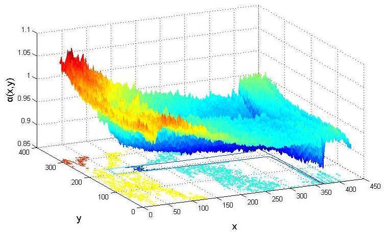 The Singularity Index α of Image